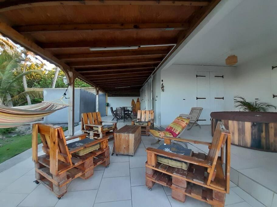 Maison Bord De Mer A 100 M Saint-Francois  Luaran gambar