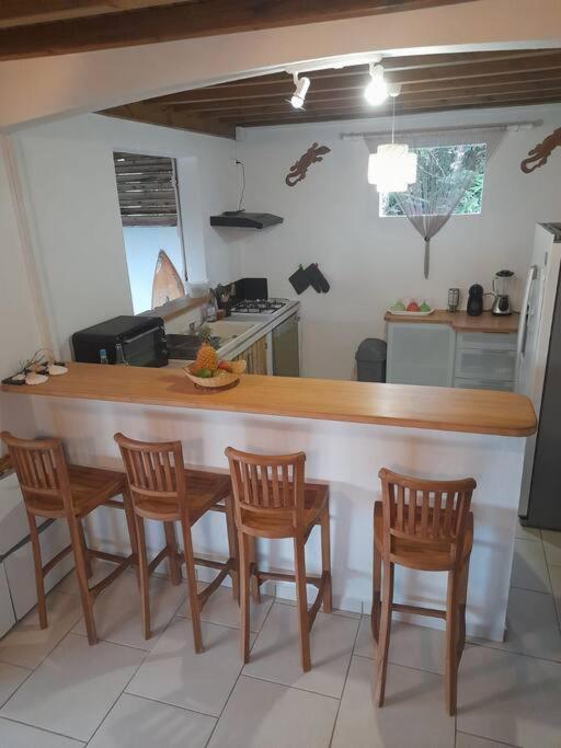 Maison Bord De Mer A 100 M Saint-Francois  Luaran gambar